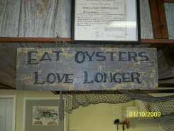 Eat oysters!